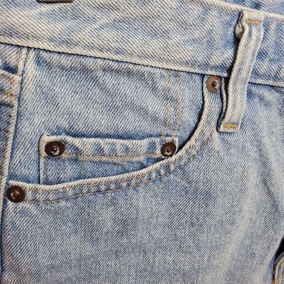 BDG Medium Blue Cheeky Super High Rise Shorts Sz. 26 - Picture 2 of 5